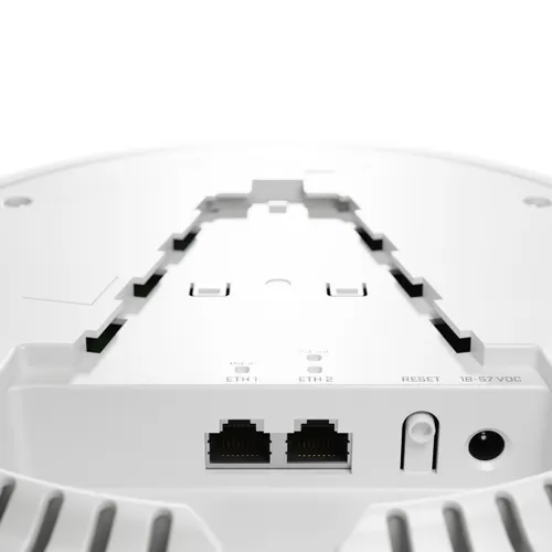 MikroTik cAP ax | Access point | cAPGi-5HaxD2HaxD, Wi-Fi 6 AX1800, Dual Band, 2x RJ45 1000Mb/s, PoE Adapter PoE w zestawieTak
