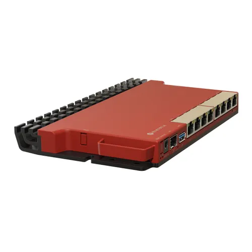 MikroTik L009 Rack | Enrutador | L009UiGS-RM, 8x RJ45 1000Mb/s, 1x 2.5Gb/s SFP Ilość portów USB1