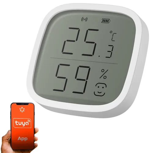 Extralink Smart Life Temperature and Humidity Sensor | Датчик температуры и влажности | Smart Home 0