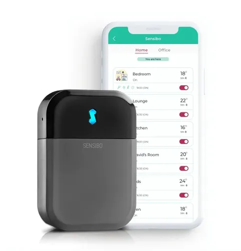 Sensibo Sky Cinza | Controlador de ar condicionado | Google Home, Amazon Alexa, Apple Siri, SmartThings, IFTTT, API 1