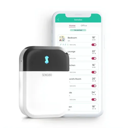 Sensibo Sky Biały | Sterownik klimatyzacji | Google Home, Amazon Alexa, Apple Siri, SmartThings, IFTTT, API 1