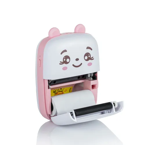 Extralink EPP-001 Pink | Mini thermal printer | Bluetooth, USB-C, 1200 mAh, 210 dpi Głębokość produktu110