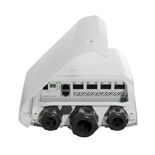 MikroTik CRS504-4XQ-OUT | Switch | Cloud Router Switch, 4x 100G QSFP28, 1x RJ45 100Mb/s, IP66 Ilość portów QSFP284