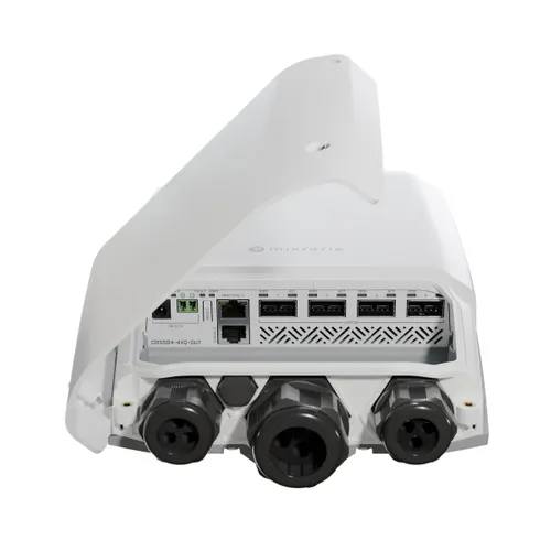 MikroTik CRS504-4XQ-OUT | Switch | Cloud Router Switch, 4x 100G QSFP28, 1x RJ45 100Mb/s, IP66 4