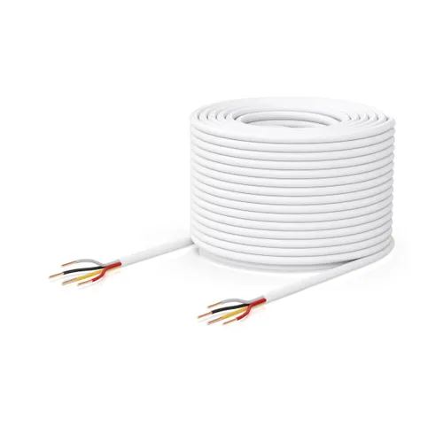 Ubiquiti UACC-Cable-DoorLockRelay-2P | Kabel, das das elektrische/magnetische Schloss mit dem Unifi Hub verbindet | 152,4 m, 2 Adernpaare Długość152,4