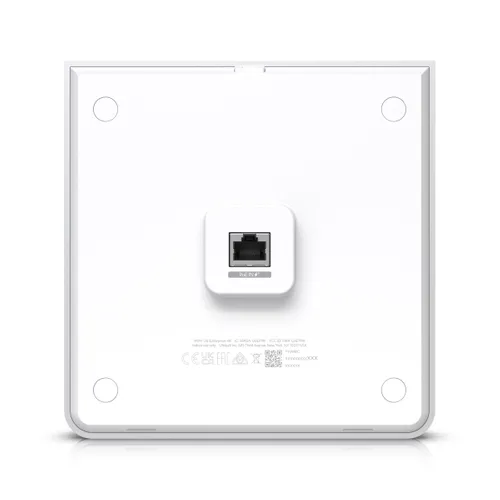 Ubiquiti U6-Enterprise-IW | Přístupový bod | Dual Band WiFi6E 4x4 MIMO, 1x RJ45 2.5Gb/s PoE+, 4x RJ45 1000Mb/s Głębokość produktu33,8