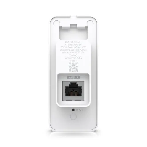 Ubiquiti UA-G2 | Přístupová čtečka NFC Bluetooth | UniFi Access Reader G2, BT4.1, IP55, PoE Częstotliwość RFID13,56