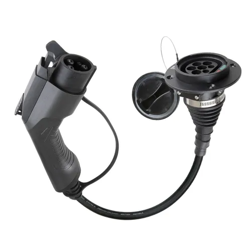 Extralink Adaptor EU to US | Car charger Adaptor | BS-EVSC004 to BS-EVP001-L32A Częstotliwość danych wejściowych50/60