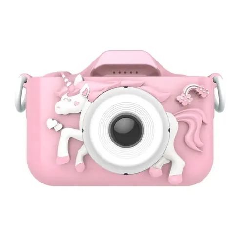 Extralink Kids Camera H29 Single Różowy | Aparat cyfrowy | 1080P 30fps, wyświetlacz 2.0" 0