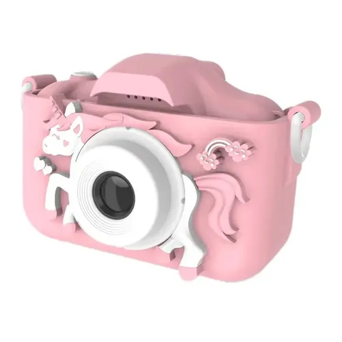 Extralink Kids Camera H29 Single Różowy | Aparat cyfrowy | 1080P 30fps, wyświetlacz 2.0" 1