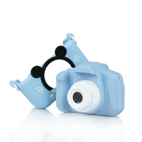 Extralink Kids Camera H31 Single Niebieski | Aparat cyfrowy | 1080P 30fps, wyświetlacz 2.0" 3