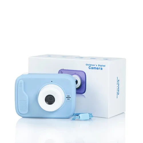 Extralink Kids Camera H35 Single Niebieski | Aparat cyfrowy | 1080P 30fps, wyświetlacz 2.0" 4