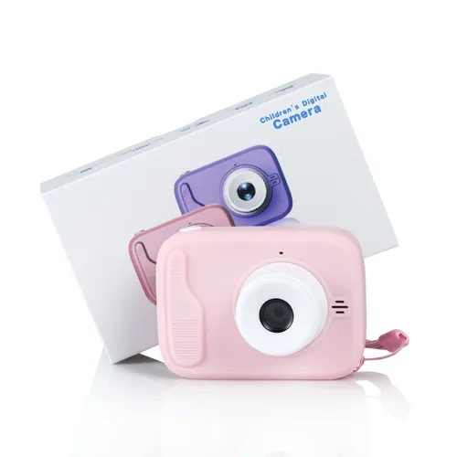 Extralink Kids Camera H35 Single Różowy | Aparat cyfrowy | 1080P 30fps, wyświetlacz 2.0" 4
