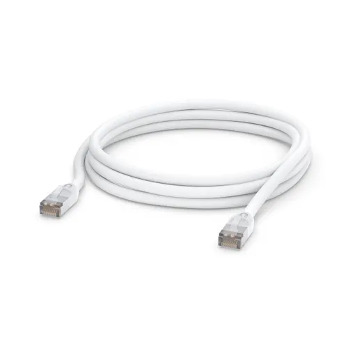 Ubiquiti UACC-Cable-Patch-Outdoor-3m-WH | LAN Patchcord | per esterni, Cat.5e STP, 3 m, bianco 0