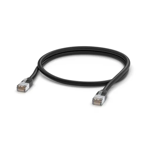 Ubiquiti UACC-Cable-Patch-Outdoor-1m-BK | Патч-корд LAN | наружный, Cat.5e STP, 1 м, черный 0
