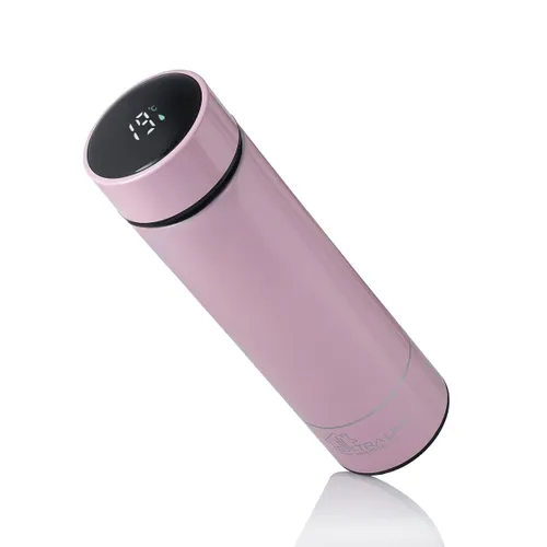 Extralink Smart Travel Mug Розовый | Термокружка | со светодиодным дисплеем Izolacja cieplnaTak