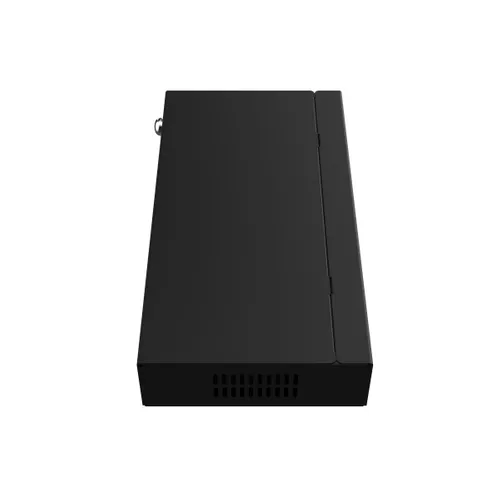 RUIJIE RG-ES206GC-P 6 PORTS GIGABIT SMART CLOUD MANANGED POE SWITCH, 4X POE+, 2X UPLINK, 54W Kolor produktuCzarny