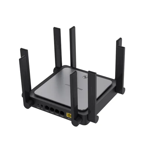 Router Wi-Fi Ruijie Reyee RG-EW3200GX Pro, AX3200 Wi-Fi 6 Dual Band Mesh, 5x RJ45 1000Mb/s 1