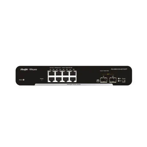 Ruijie Reyee RG-NBS3100-8GT2SFP | Switch | 10x RJ45 1000Mb/s, 8x GE, 2x SFP, cloud management, Layer 2 1