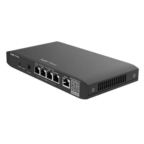 Ruijie Reyee RG-EG105G-P V2 | Router | 5x RJ45 1000Mb/s, 4x PoE+, 54W, 100 users, cloud management 3