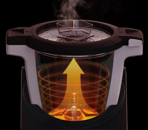 Extralink Smart Life Cooking Robot ECR-K3501 | Çok fonksiyonlu pişirme robotu | TermoMikser, 1700W, WiFi, Tuya Części wodoodporneTak