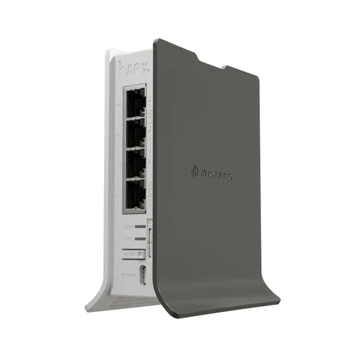 MikroTik hAP ax lite LTE6 | LTE Router | L41G-2axD&FG621-EA, AX600, Wi-Fi6, LTE, 4x RJ45 1Gb/s 0