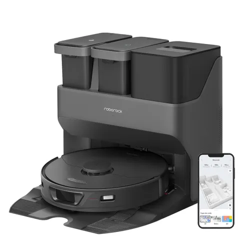 Roborock S7 Max Ultra Schwarz | Intelligenter Staubsauger | Roboter-Staubsauger Automatyczne przekierowanieTak