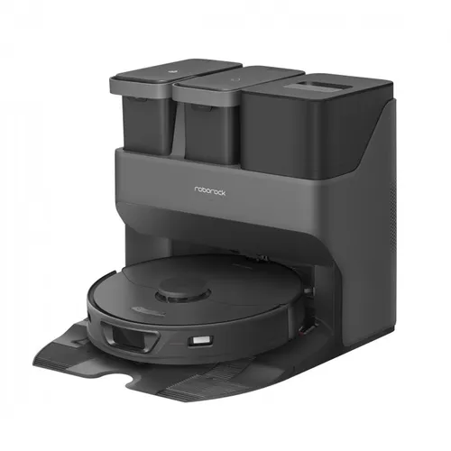 Roborock S7 Max Ultra Schwarz | Intelligenter Staubsauger | Roboter-Staubsauger Automatyczny powrót stacji bazowejTak