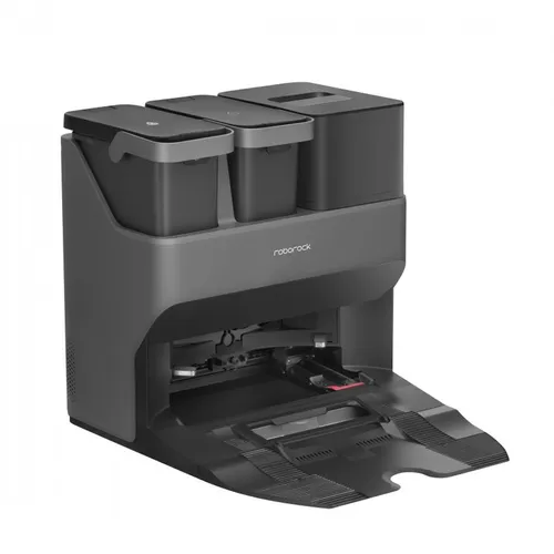 Roborock S7 Max Ultra Schwarz | Intelligenter Staubsauger | Roboter-Staubsauger Baza w zestawieTak