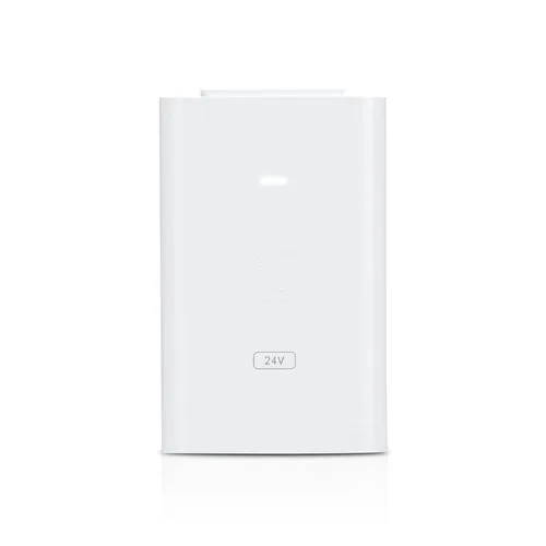 Ubiquiti POE-24-24W-G-WH | Zasilacz PoE | 24V, 1A, 24W, Gigabit Diody LEDTak