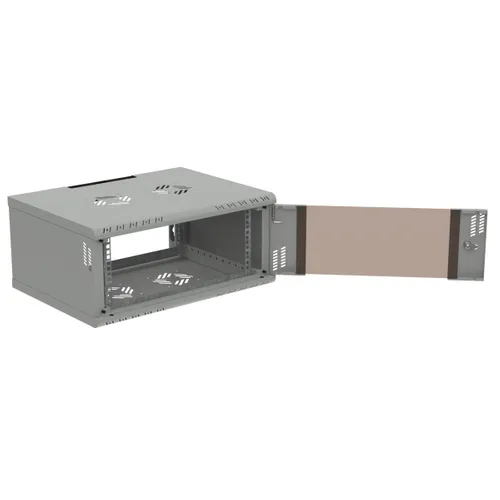 Extralink Premium 4U 600x450 Šedá | Racková skříň | Beznástrojová montáž, montáž na stěnu 3