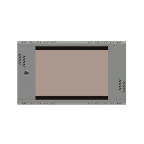 Extralink Premium 6U 600x450 Grau | Rackmount-Schrank | Werkzeuglose Montage, Wandbefestigung 0