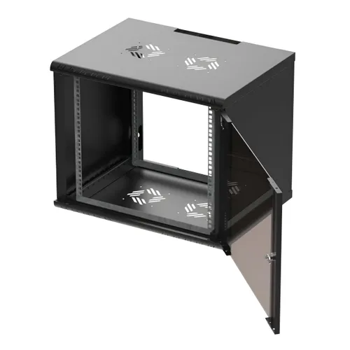 Extralink Premium 9U 600x450 Nero | Armadio per montaggio su rack | Montaggio senza attrezzi, montaggio a parete 3