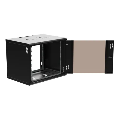 Extralink Premium 9U 600x450 Black | Rack cabinet | tool-free mounting, wall-mounted 4