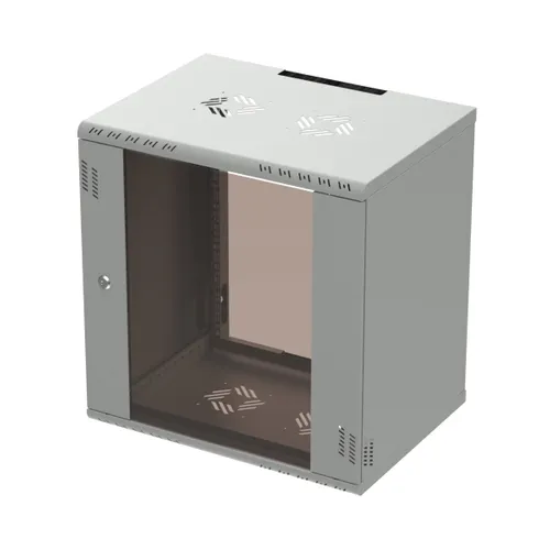 Extralink Premium 12U 600x450 Gray | Rack cabinet | tool-free mounting, wall-mounted 1