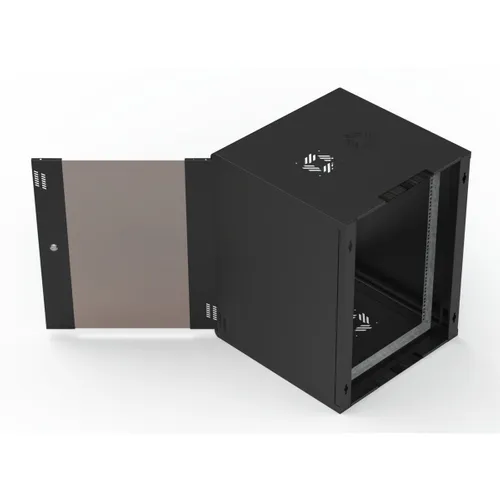 Extralink Premium 15U 600x600 Black | Rack cabinet | tool-free mounting, wall-mounted 4