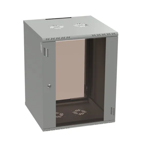 Extralink Premium 15U 600x600 Gray | Rack cabinet | tool-free mounting, wall-mounted 1