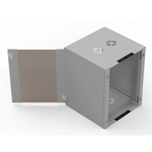 Extralink Premium 15U 600x600 Gray | Rack cabinet | tool-free mounting, wall-mounted 4