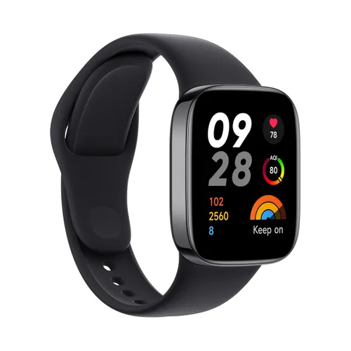 Xiaomi Redmi Watch 3 Preto | Smartband | Bluetooth 5.2, 5ATM, 1.75" AlarmTak