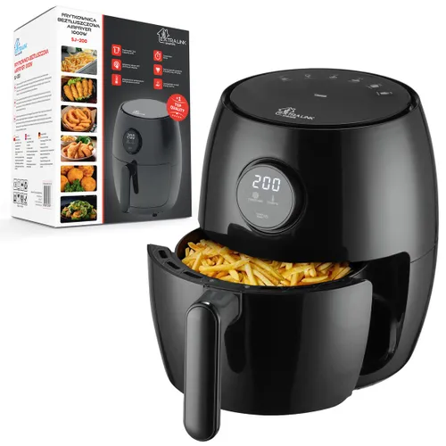 Extralink Smart Life Air Fryer SJ-200 2L EU | Air fryer | 1000W 0