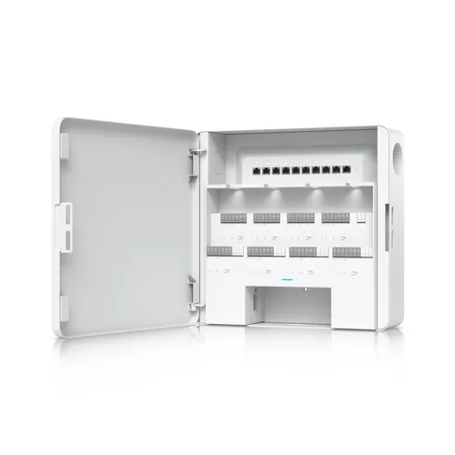 UBIQUITI EAH-8-EU ENTERPRISE-GRADE ACCESS HUB WITH ENTRY AND EXIT CONTROL TO EIGHT DOORS CertyfikatyCE, FCC, IC