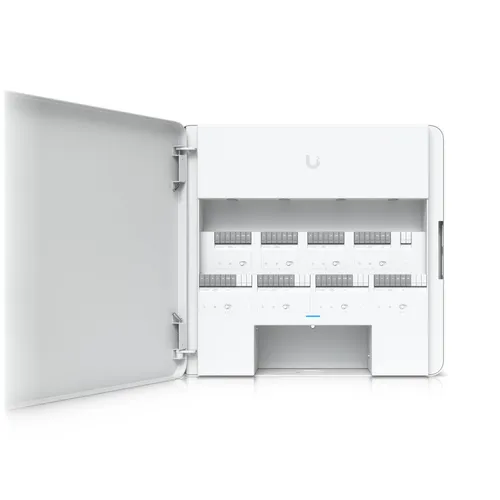 UBIQUITI EAH-8-EU ENTERPRISE-GRADE ACCESS HUB WITH ENTRY AND EXIT CONTROL TO EIGHT DOORS Głębokość produktu105