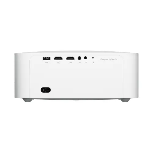 Wanbo X2 Max Weißer Projektor, Android 9.0, 1080p, 450 ANSI, WiFi 6, Bluetooth, 2x HDMI, 1x USB Kolor produktuBiały