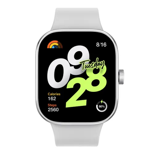 Xiaomi Redmi Watch 4 Srebrny | Smartband | Bluetooth 5.3, 5ATM, 1.97" BluetoothTak