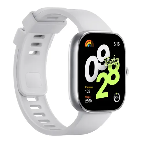Xiaomi Redmi Watch 4 Silver | Smartband | Bluetooth 5.3, 5ATM, 1.97" Bluetooth Low Energy (BLE)Tak