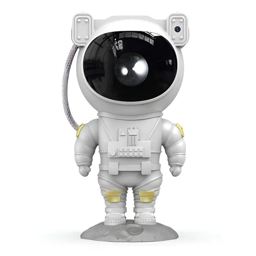 Projektor gwiazd | Lampka nocna, rzutnik | dla dzieci, w kształcie astronauty 0
