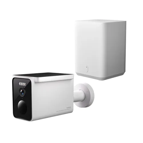 Xiaomi Solar Outdoor Camera BW400 Pro Set | Zestaw Kamera solarna + Stacja bazowa | 10000mAh, 1440p, IP66, Wi-Fi 2.4GHz 0