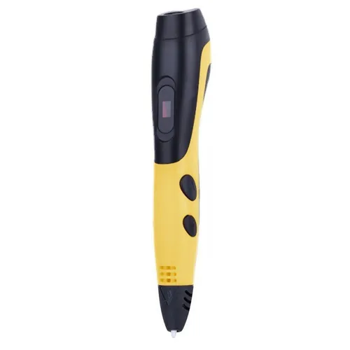 EXTRALINK SMART LIFE DLUGOPIS 3D PEN ZOLTO-CZARNY Diody LEDZasilanie