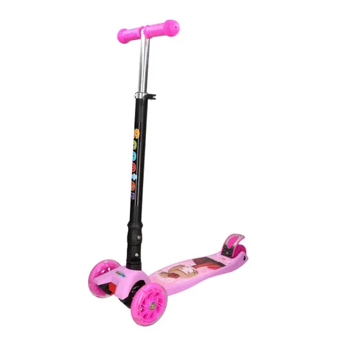 Scooter para Ninos Extralink Tiger Turbo Rosa 0