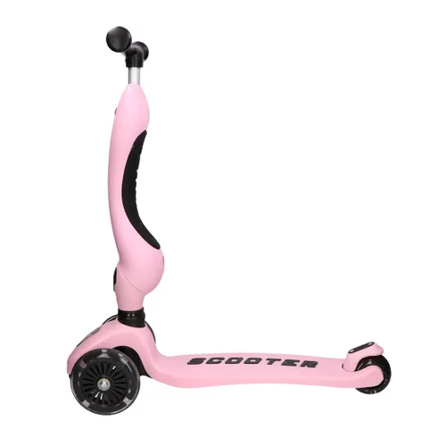 Extralink Kids Scooter Boss Ride Różowy | Hulajnoga, rowerek biegowy dla dzieci | 5